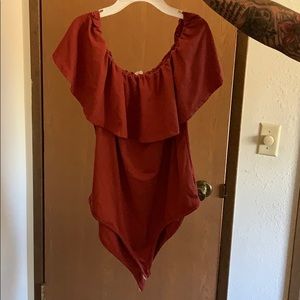 Off the shoulder top